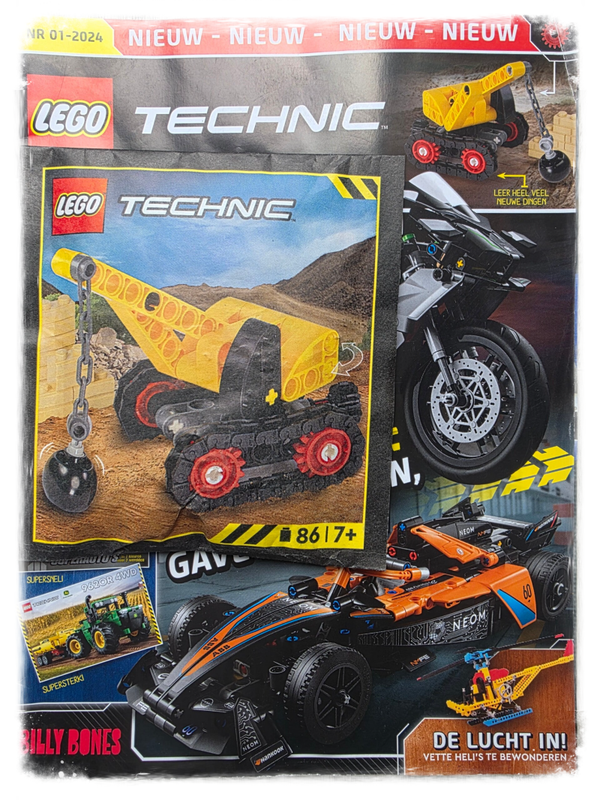 Lego Technic sloopkogel machine 01-2024