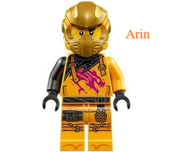 Lego Arin minifiguur met accessoires