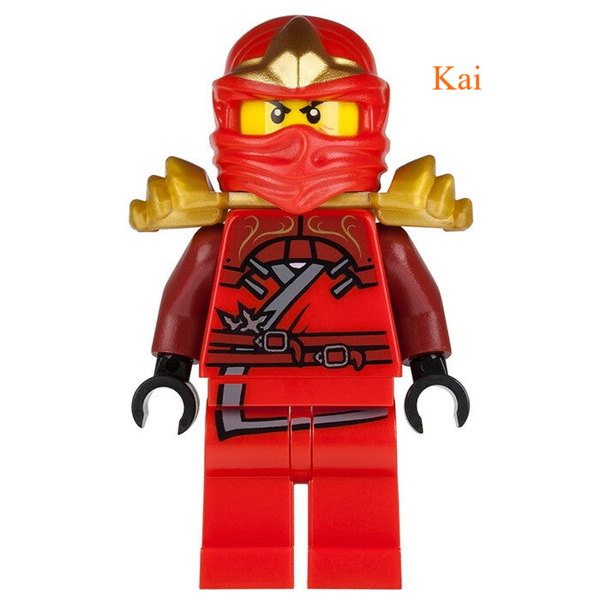 Lego Kai - ZX minifiguur met zwaard