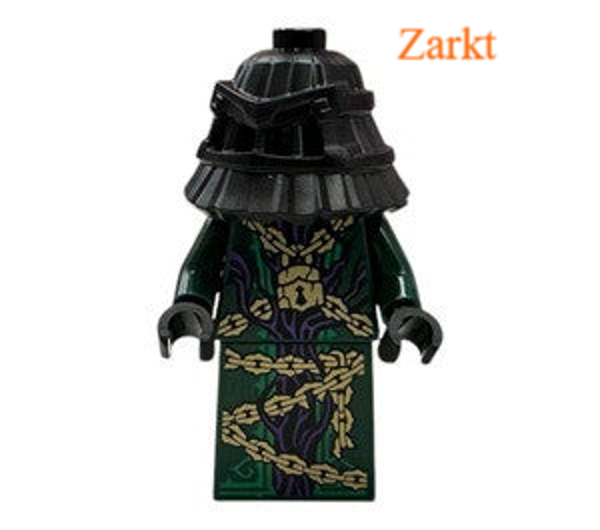 Lego Zarkt Minifiguur met zilveren zwaard