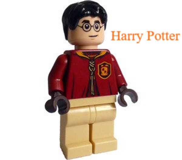 Lego Harry potter minifiguur met bezem
