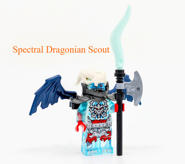 Lego Spectral dragonian scout met zwaard