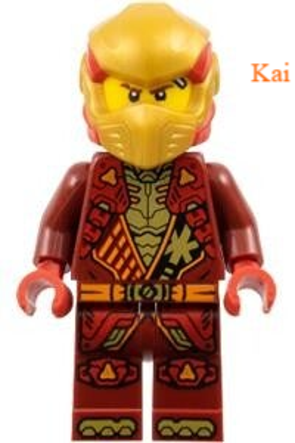 Lego Kai minifiguur met zwaard