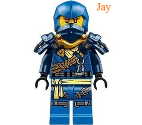 Lego Jay Minifiguur
