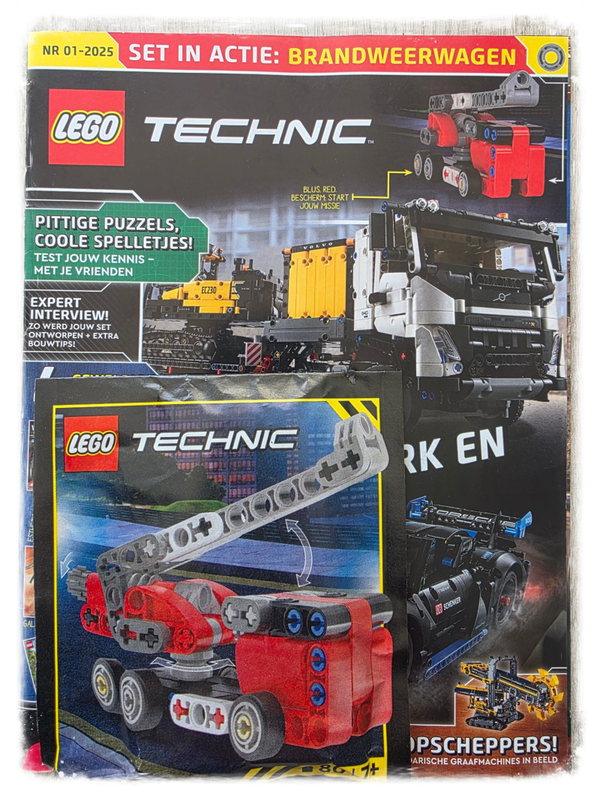 Lego Technic Brandweerwagen 01-2025