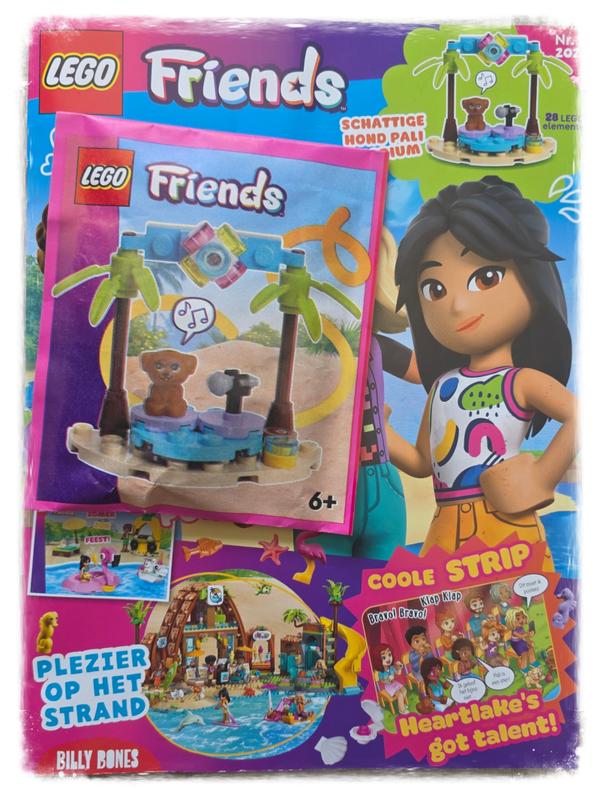 Lego Friends schattige hond Pali podium 05-2025