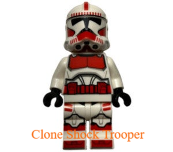 Lego Clone Shock Trooper Minifiguur met accessoire