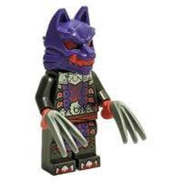 Lego Wolf Mask Warrior minifiguur