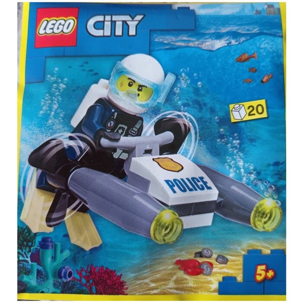 Lego Carl confidential's diving scooter 952208