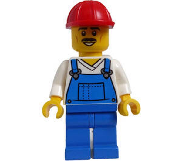 Bouwvakker Minifiguur