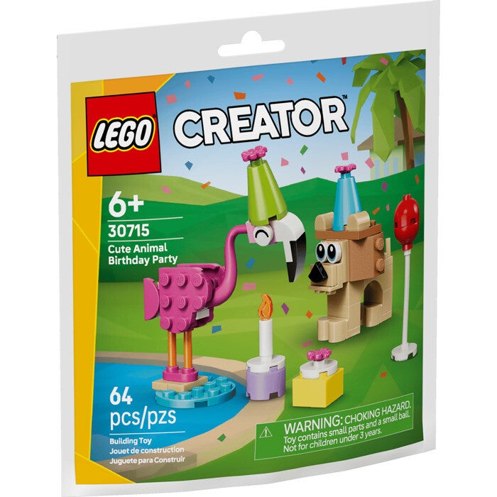Lego Creator Cute Animal Birthday Party 30715