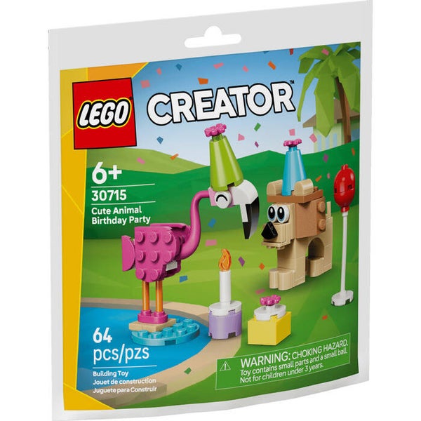 Lego Creator Cute Animal Birthday Party 30715