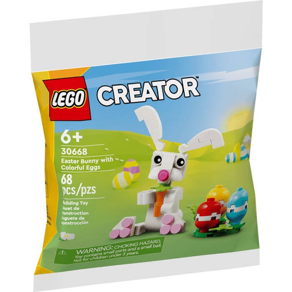 Lego Easter Bunny with Colourful Eggs 30668