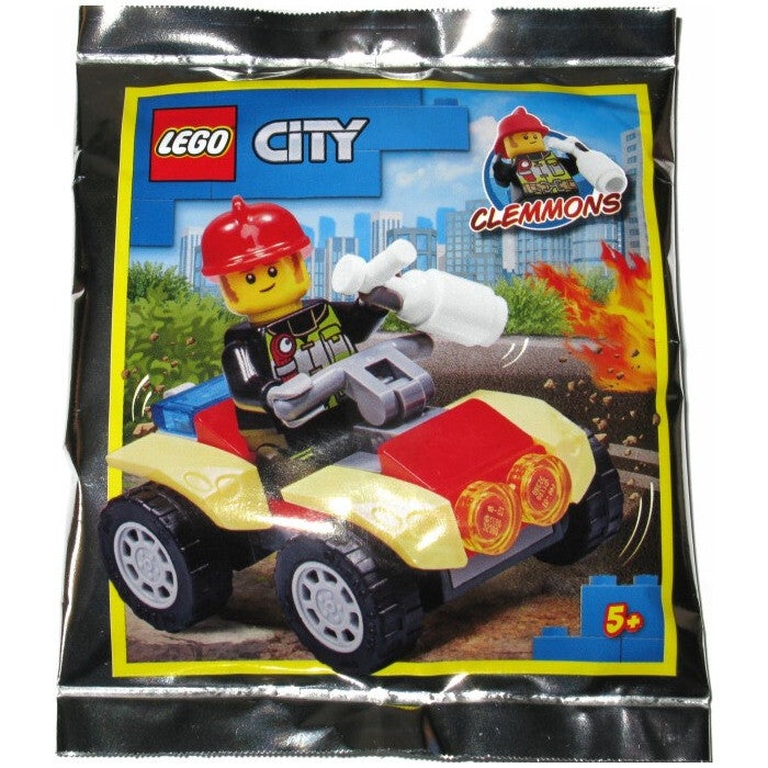 Lego Fireman with quad bike 952009