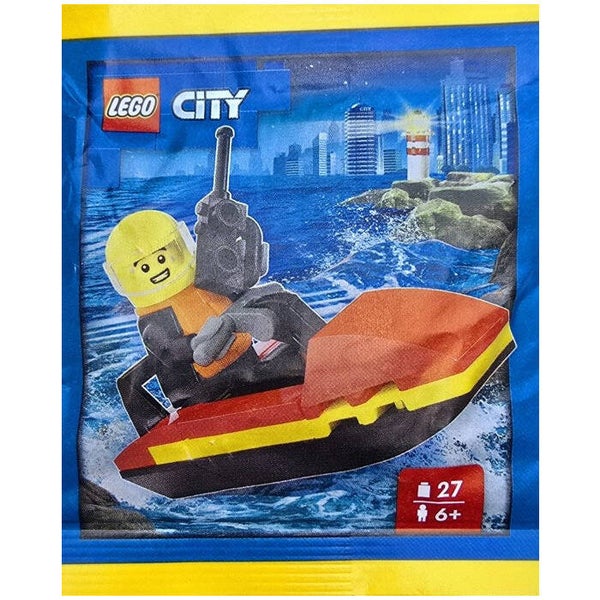 Lego fireman with water scooter 952505