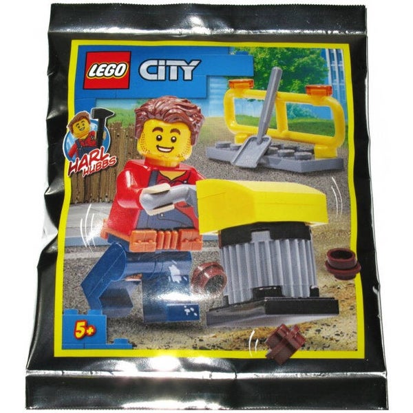 Lego Harl Hubbs with tamping rammer 952018