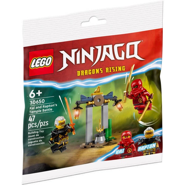 Lego Kai and Rapton's Temple Battle 30650