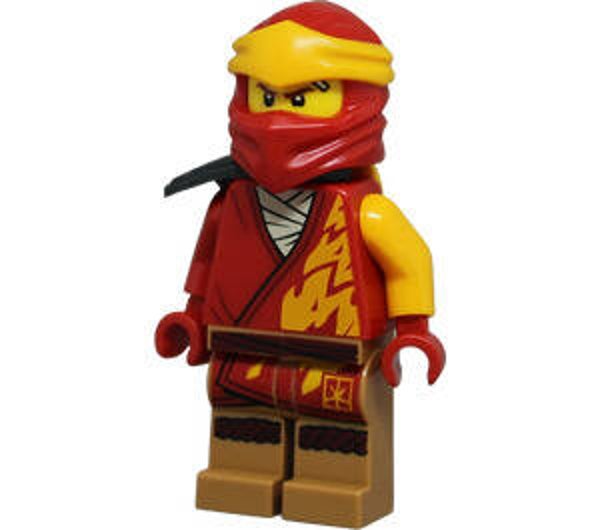 Lego Ninjago Kai minifiguur met rood zwaard