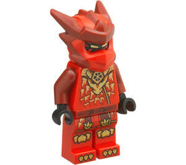Lego Kai met twee zwaarden