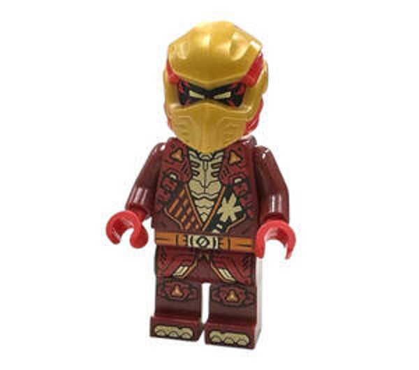 Lego Kai minifiguur met zwaard