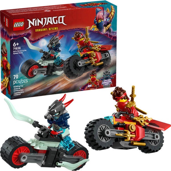 Lego Kai's Motorcycle Speed Race 71838 set