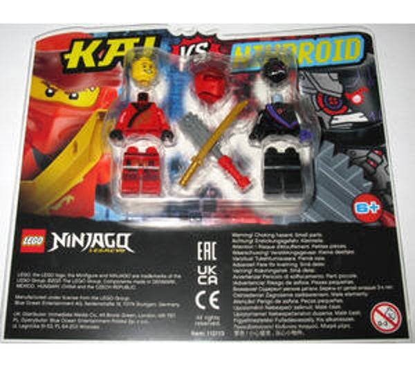 Lego Kai vs. Nindroid 112113