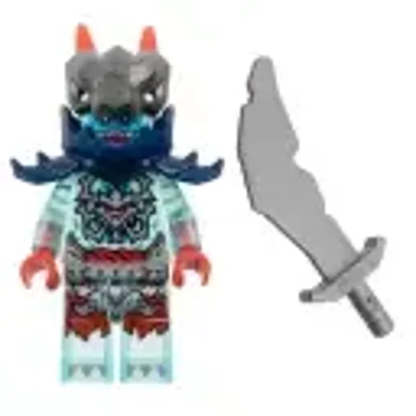 Lego Spectral Dragonian Scout minifiguur met zwaard