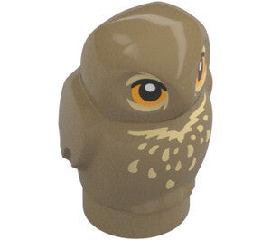 Lego Uil (Klein) met zandbruin veren