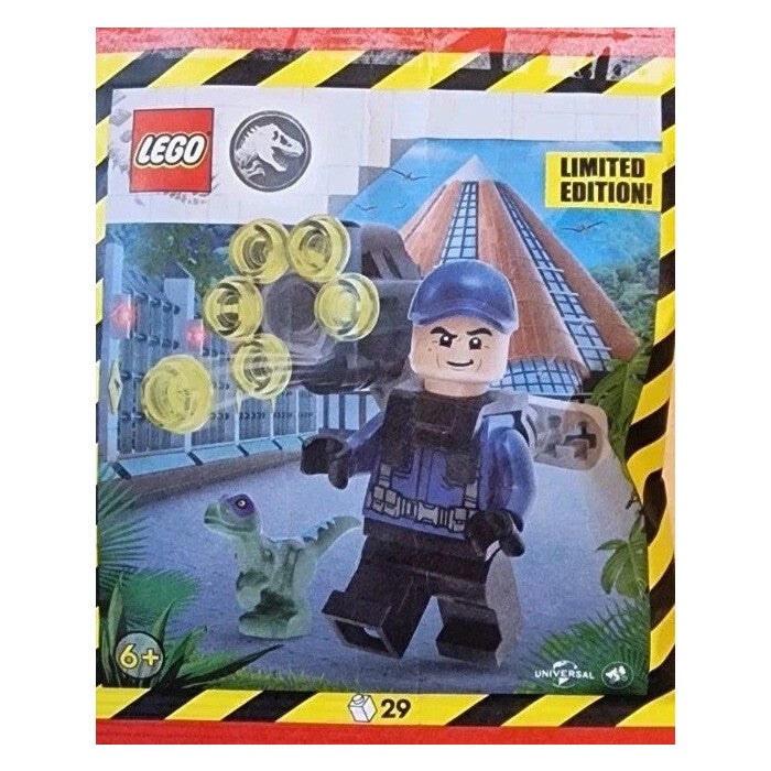 Lego ranger and raptor 122501