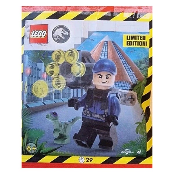 Lego ranger and raptor 122501