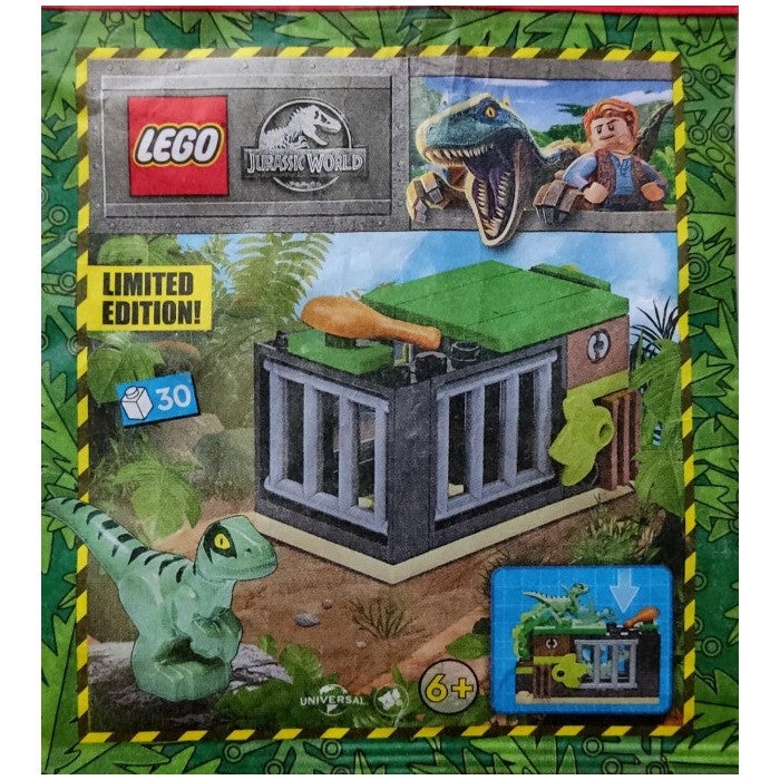 Lego  Raptor with Trap 122330