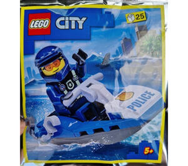 Lego police on a Jet 952207