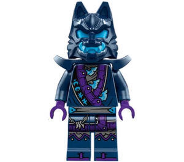 Lego Wolf masker warrior minifiguur met klauwen