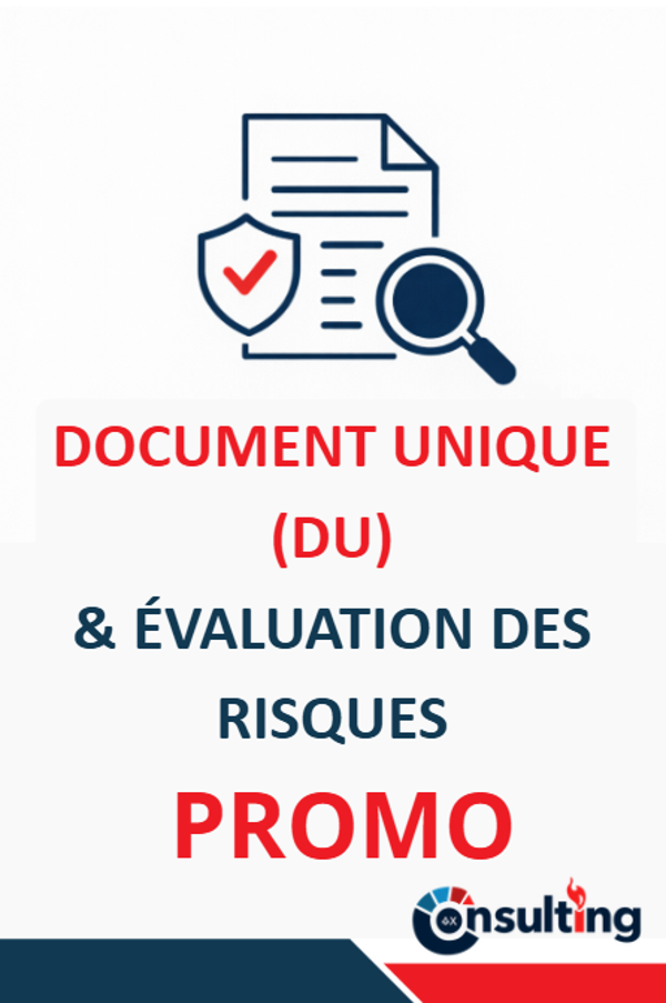PROMOTION - Formation "Document Unique (DUERP) & Évaluation des Risques" - 14h
