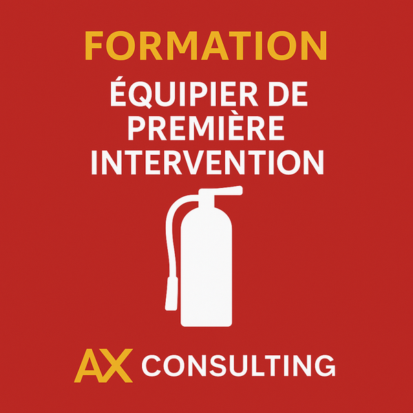 formation "Équipier de Première Intervention (EPI)" - 4h