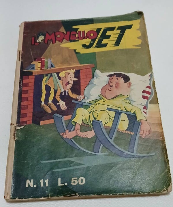 Fumetto Il monello jet n. 11 lire 50