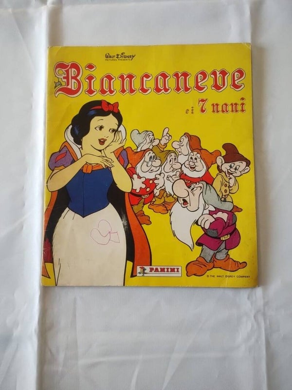 ALBUM FIGURINE   STICKER   BIANCANEVE E I 7 NANI   FIGURINE PANINI   1987   COMPLETO DI TUTTE LE FIGURINE