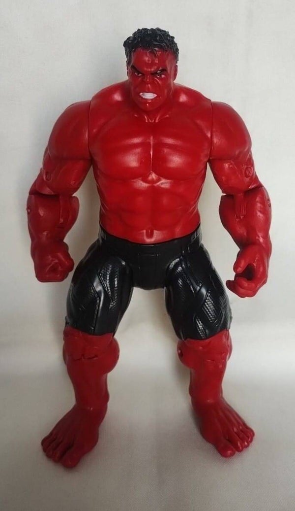 Hulk Red Rosso Action Figure 18 Cm