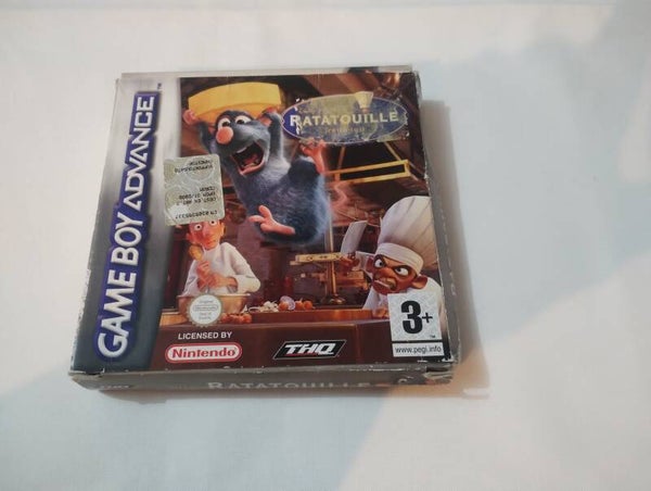 GIOCO GAME BOY ADVANCE RATATOUILLE NINTENDO COMPLETAMENTE IN ITALIANO COMPLETO