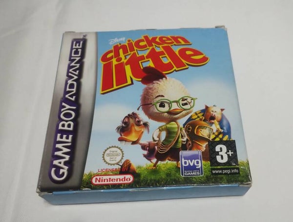 GIOCO GAME BOY ADVANCE CHICKEN LITTLE NINTENDO COMPLETAMENTE IN ITALIANO COMPLETO