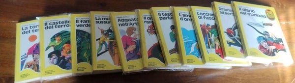 Lotto il giallo dei ragazzi serie i tre investigatori n. 11 volumi ottimi