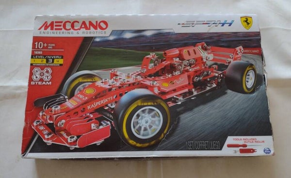 Meccano 18303 Ferrari Racing Car SF71H F1 Rare 2018 Formula 1.