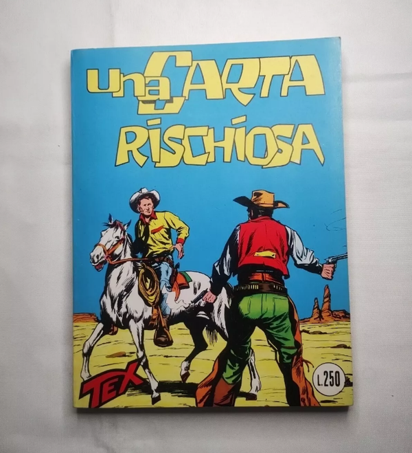 FUMETTO   TEX N° 35   RISTAMPA    UNA CARTA RISCHIOSA   GENNAIO 1967   AUTORIZZAZIONE 2926   SENZA SCRITTA CONTINUA   SENZA SCRITTA FIEG   L. 250