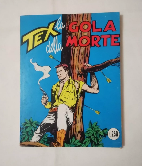 FUMETTO   TEX N° 39   RISTAMPA    La Gola Della Morte   MAGGIO  1967   AUTORIZZAZIONE 2926   SENZA SCRITTA CONTINUA   CON SCRITTA FIEG   L. 250