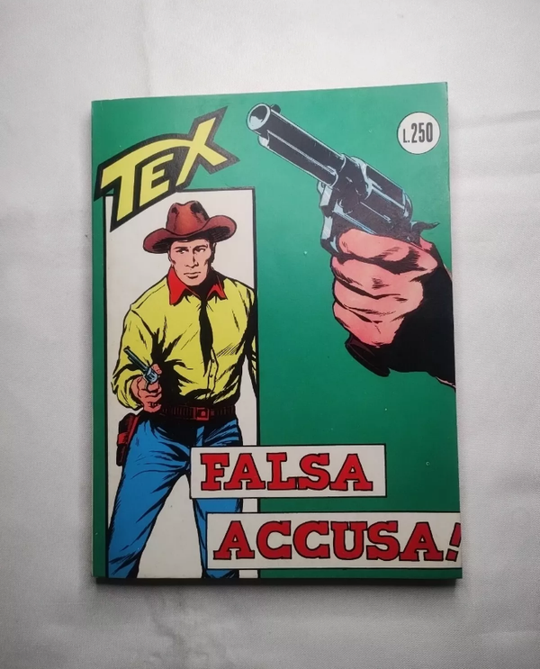 FUMETTO   TEX N° 37   RISTAMPA    FALSA ACCUSA !   MARZO 1967   AUTORIZZAZIONE 2926   SENZA SCRITTA CONTINUA   CON SCRITTA FIEG   L. 250