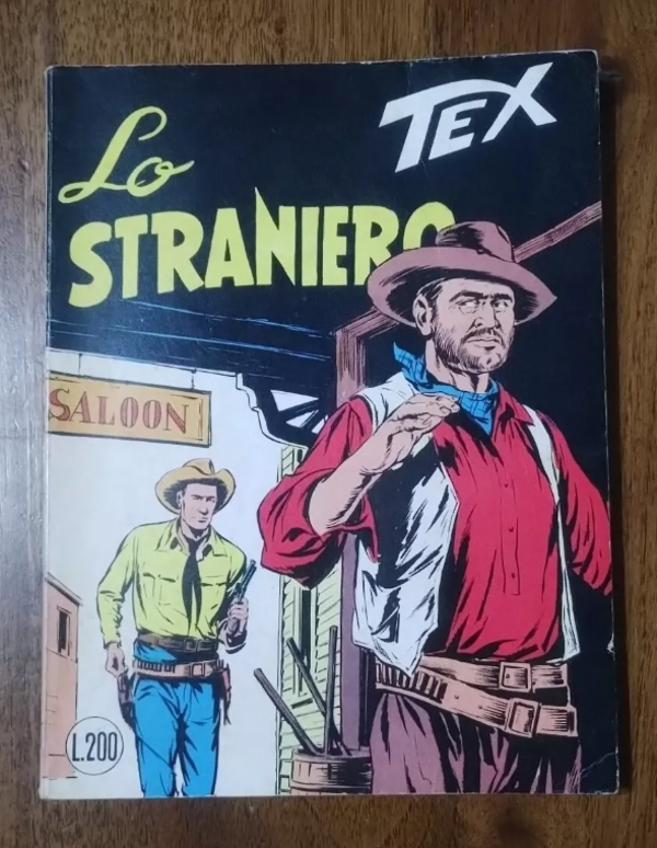 FUMETTO   TEX N° 97   PRIMA EDIZIONE   LO STRANIERO   NOVEMBRE 1968   L. 200