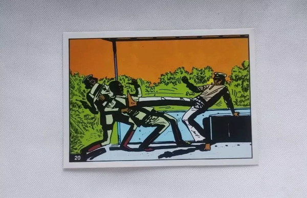 FIGURINA CORTO MALTESE   DISEGNI HUGO PRATT   N° 20   PANINI   1977