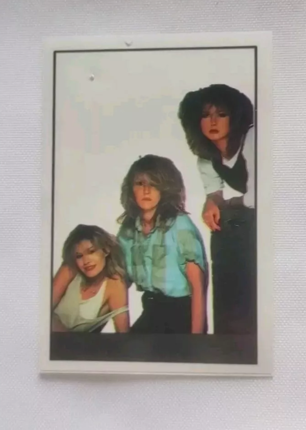 FIGURINA ROCK COLLECTION   VALLARDI   N° 30   BANANARAMA   1987