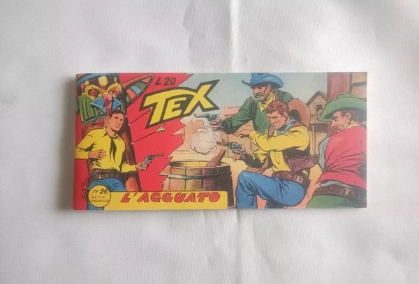 STRISCE FUMETTO   COLLANA DEL TEX   N° 26   SERIE SMERALDO   TITOLO:   L' AGGUATO   SERGIO BONELLI EDITORE.
