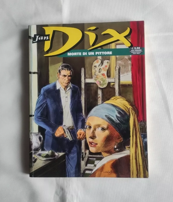 FUMETTO   JAN DIX N° 1   PRIMA EDIZIONE   MORTE DI UN PITTORE   MAGGIO/GIUGNO 2008   SERGIO BONELLI EDITORE   OTTIME CONDIZIONI